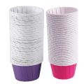 50x Paper Baking Cup Cake Cupcake Cases Liners Color:purple