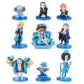 9piece Figure Anime 20th Anniversary Ver, Action Figure Pvc Model Toy