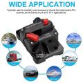 Waterproof Circuit Breaker,with Manual Reset,12v-48v Dc,300a,for Car
