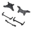 Front&rear Shock Towers Body Posts Set for Hbx 16889 16889a Rc Car