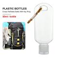 10pc 50ml Portable Hand Sanitizers Bottles Press Bottles Dispensers