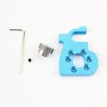 Metal Motor Mount Holder with 19t Motor Gear for Wltoys 144010 124016