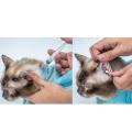 Pet Cleaning and Grooming Tools Cat Bag Cat Bath Bag, Nails Ears Blue