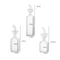 Glass Universal Bottle Household Oil Bottle Vinegar Bottle 250ml