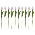 10pcs Tulip Flower Latex Real Touch for Wedding Bouquet Decor Best Quality Flowers (pink Tulip)