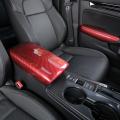 Car Central Armrest Box Panel Carbon Fiber Red for Honda Civic 2022
