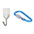 Camping Outdoor D-ring Carabiner Hook Clip Keychain 6cm