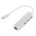 Adapter with Type C Usb2.0/3.0/pd 3 Ports Rj45 for Macbook Usb-c Type