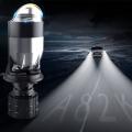 2pcs Auto Lamp H4 Bulbs Headlight for Cars White Color Lighting (rhd)