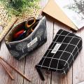 4pcs Canvas Cosmetic Bags for Women Girl Vacation Travel,4 Styles,a