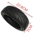 2x No Inflation Explode Proof Tire Compatible for Ninebot Max Black