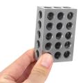 2pcs 25x50x75mm Hardened Steel Blocks 23 Holes Precision 0.005mm