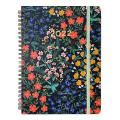 English Schedule Notepad Planner A5 Coil Notebook (tropical Flower)
