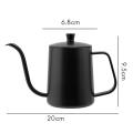 350ml Stainless Steel Long Narrow Gooseneck Spout Kettle with Lid