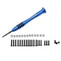 2x for Wltoys 1:14 144001 Rc Car Upgrade Parts Steering Rod Etc,blue