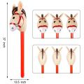 12 Pcs Inflatable Horse Heads Cowgirl Stick Pvc Balloon Outdoor Toys
