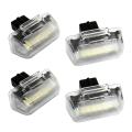 2x Led Licence Plate Light White for Ford Transit Tourneo Mk5 Mk6 Mk7