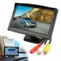 5 Inch 800x480 Tft Screen Monitor with Dual Mounting Bracket for Car
