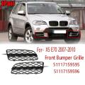 Car Front Bumper Grille Open Cover 51117159595 51117159596
