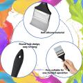Silicone Color Shaper Brush Water Based Painting Tool, 3 Inch