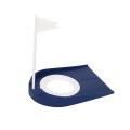Golf Putter Disc Available Horseshoe Practice with Small Flag Sports