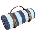 Picnic Blanket Foldable Sandproof Blanket Washable Mat with Handle