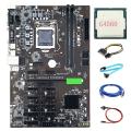 B250 Btc Mining Motherboard Kit Lga1151 Ddr4 Pci-e X16 with G4560