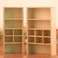 1/12 Dollhouse Miniature Bookcase Display Cabinet Cupboard Small