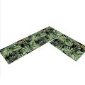 Kitchen Mat Rug Green Palm Leaves Tropical Plants for Kitchen Carpets