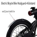 Electric Bicycle Bike Mudguard and Kickstand Tyre Splash Fender