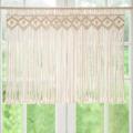 Nordic Handmade Cotton Wall Hanging Tapestry Wedding Backdrop Curtain