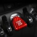 Engine Start Stop Button Switch Sticker for Mini Cooper F54 F55,red