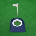 Golf Putter Disc Available Horseshoe Practice with Small Flag Sports