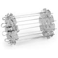 Rotisserie Skewers Needle Cage Oven Kebab Maker Grill Tools