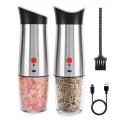 Electric Salt and Pepper Mill Rechargeable Spice Pepper Grinder