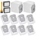 10 Vacuum Bags & 2 Replacement Filters for Irobot Roomba I7 I7+ I3