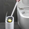 Ecoco Disposable Toilet Brush Household Toilet Brush Artifact Gray