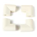 4pcs Bumper Corner Protectors By Table Edge Baby Safety Beige
