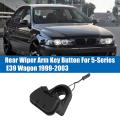 Car Rear Wiper Arm Key Button For-bmw 5-series E39 Wagon 1999-2003