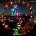 Moonstar Wind Chimes Color Changing Solar Mobile Wind Chime