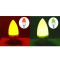 E14 Led Color Candle Tip Bulb, Color Candle Light,red