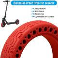 Electric Scooter Tires for Xiaomi M365/gotrax Gxl V2, Red