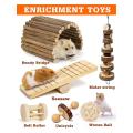 Hamster Guinea Pig Toys Hamster Accessories Chews for Teeth Rabbit
