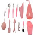 12 Pieces Mini Garden Hand Transplanting Succulent Tools (pink)