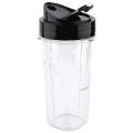 2pack 24oz Blender Cup with Flip Top to Go Lid,for Oster Pro Blenders