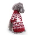 Dog Cat Knitted Sweater, Pet Winter Jumper for Holiday Xmas Size Xl