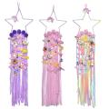 Five-pointed Star Wall Hanging Decor Hair Bows Storage Belt -2