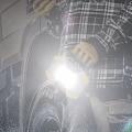 Powerful Cob Work Light Solar Usb Rechargeable Spotlight for Outdoor