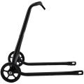 Aluminum Alloy Q Type Bike Rear Rack for Brompton with Wheels