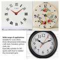 3pcs Diy Quartz Movement Mechanism Diy Clock Numerals Kit